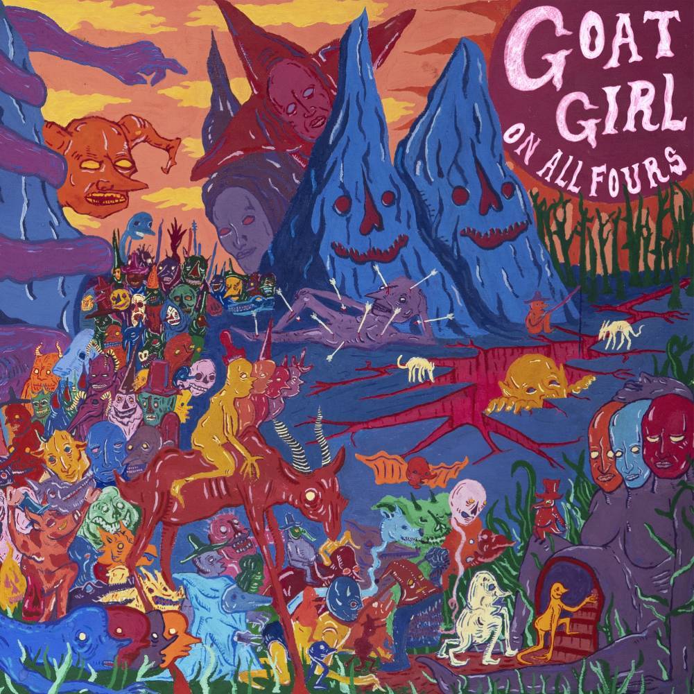 Goat Girl - On All Fours (Transparent Pink Vinyl) (Rough Trade Records)