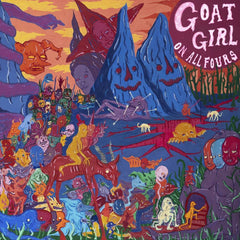 Goat Girl - On All Fours (Transparent Pink Vinyl) (Rough Trade Records)