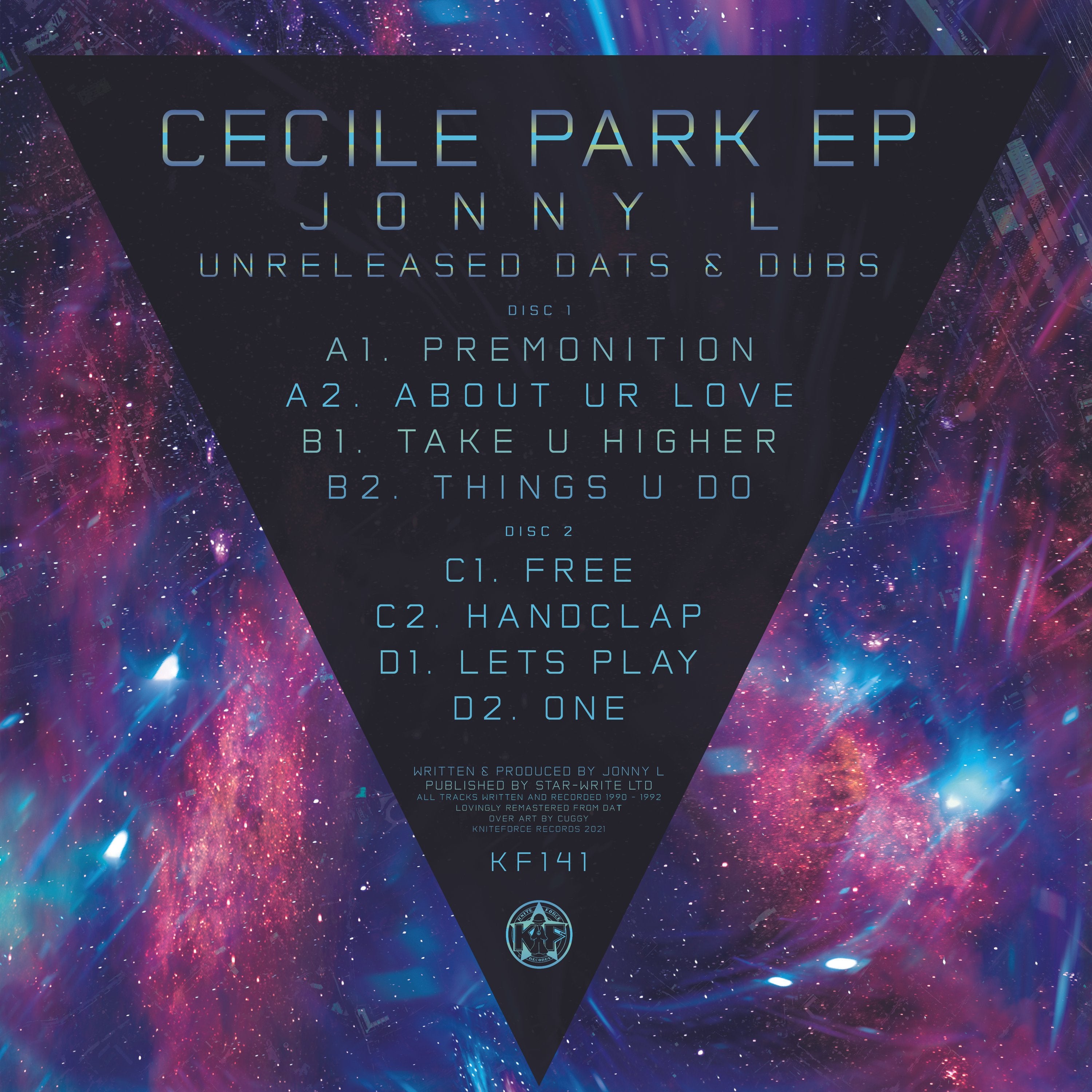 Jonny L - Cecile Park EP (Kniteforce Records)