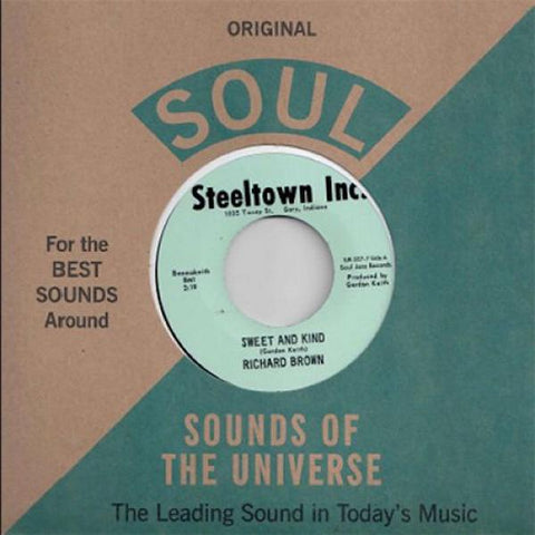 Richard Brown - Sweet and Kind (Soul Jazz) Love Record Stores Special