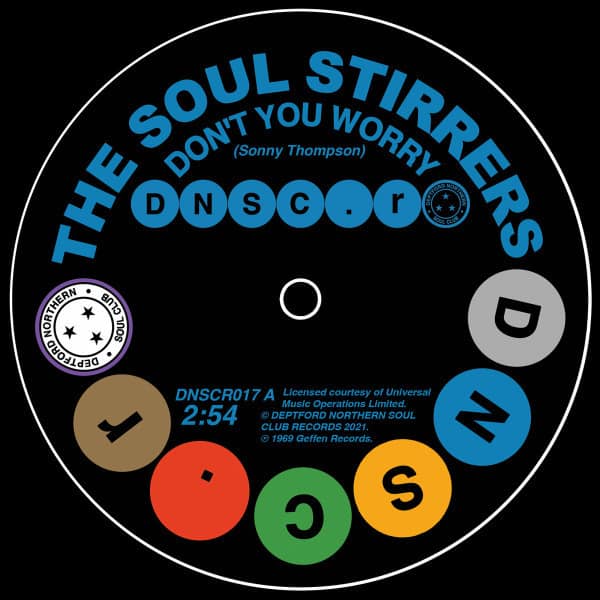The Soul Stirrers & Spinners - Don't You Worry / Memories Of Her Love Keep Haunting Me (Deptford Northern Soul Club Records)