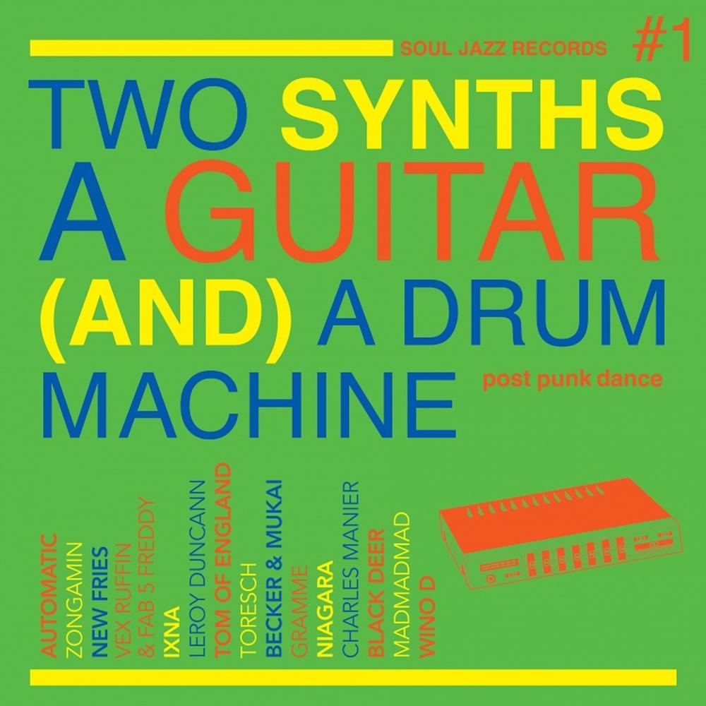 VA / Soul Jazz Records Presents - Two Synths A Guitar (And) A Drum Machine: Post Punk Dance Vol.1 (Neon Green Vinyl) (Soul Jazz Records)