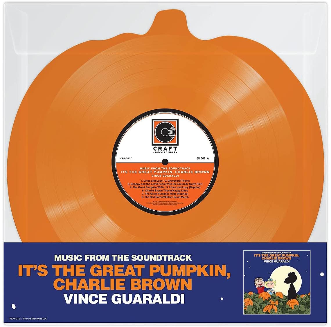 Vince Guaraldi - It's The Great Pumpkin (Ltd Edition Pumpkin Shaped LP) (Concord)